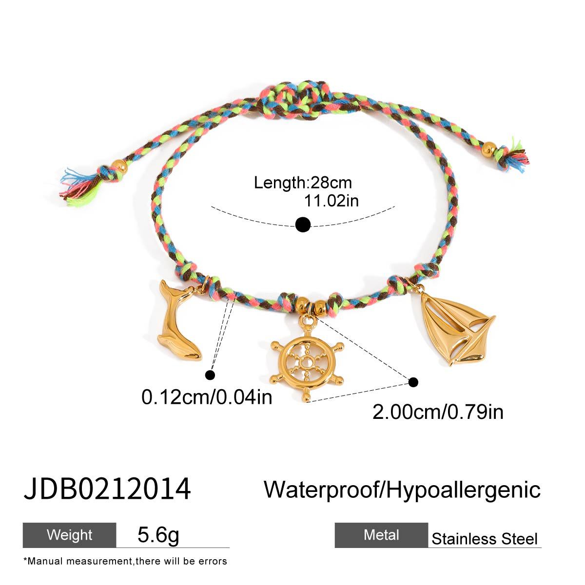 Clark Woven Charm Bracelet - JDB0212014 [196AV65T]