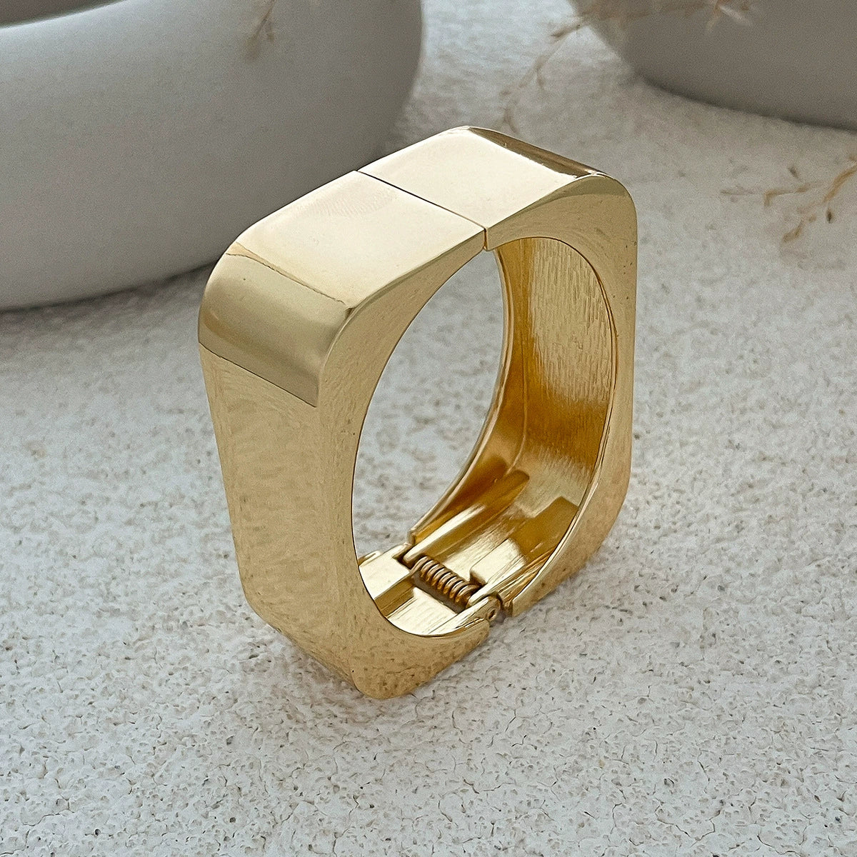 Zyon Mirror Cuff Bracelet - Bracelet Gold [PT8PGI6R]
