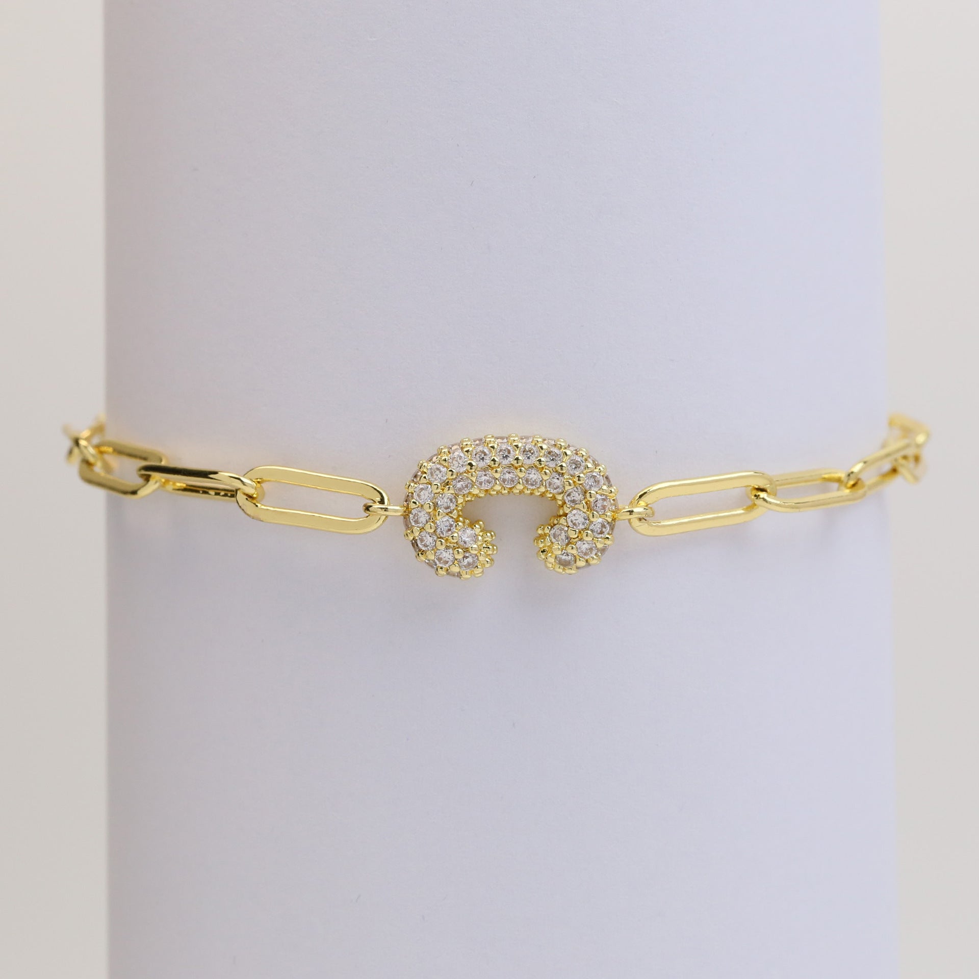 Willow Bubble Initial Bracelet - C [ZOR6O9JP]