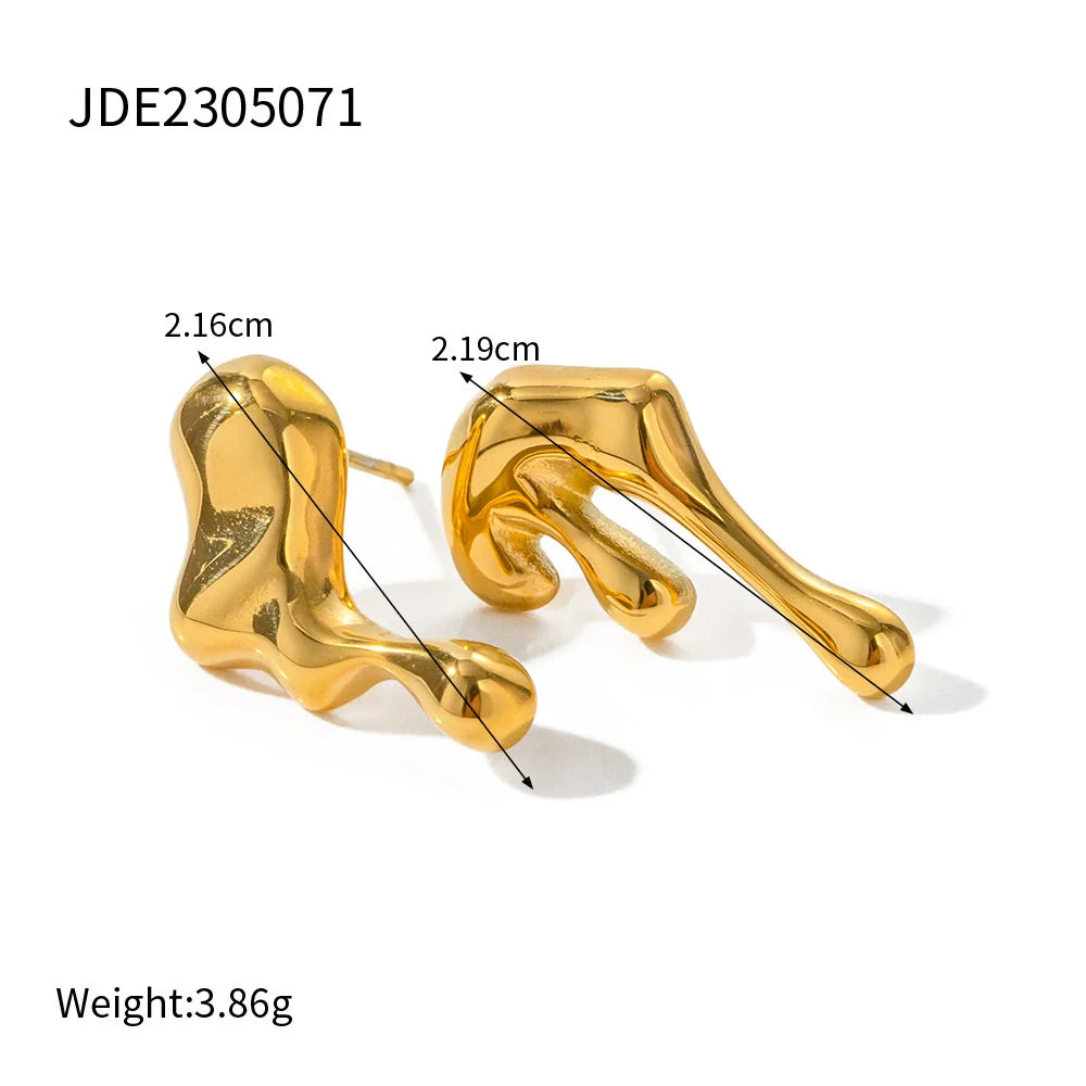 Weslynn Sculptural Drop Earrings - JDE2305071