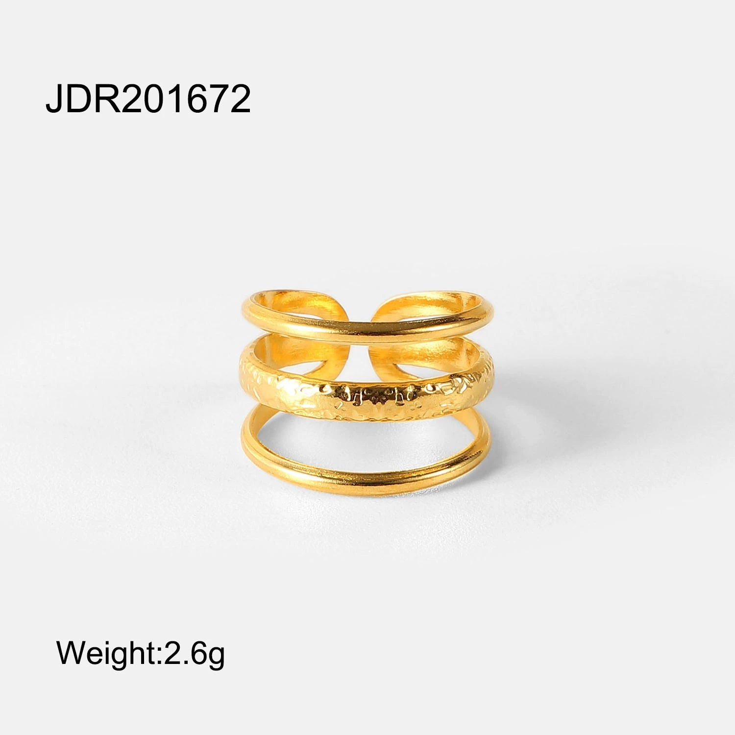 Nayelis Asymmetrical Open Ring - JDR201672 [MVXSY2PO]