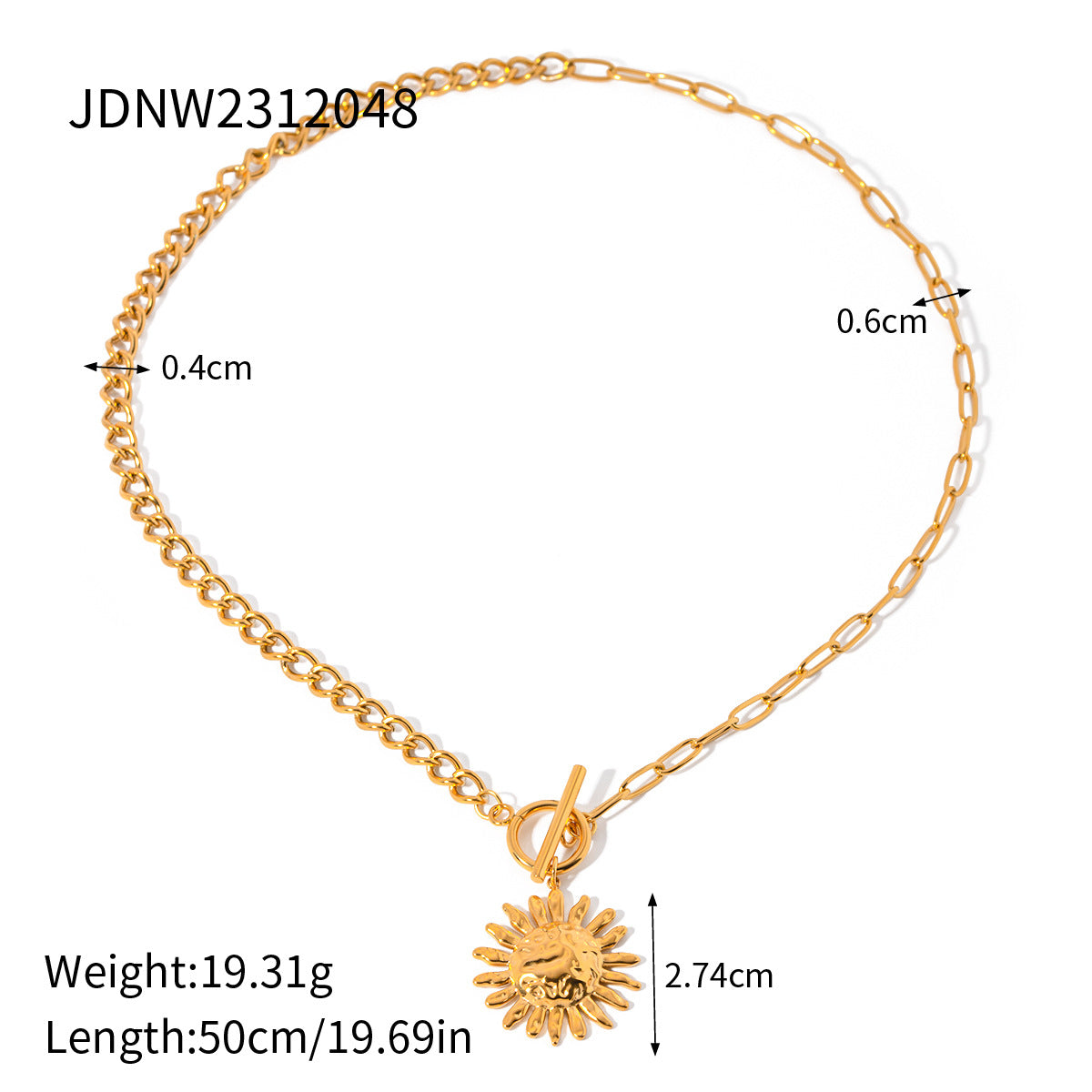 Annagrace Celestial Layered Necklace - JDNW2312048 [BU9HRZCU]