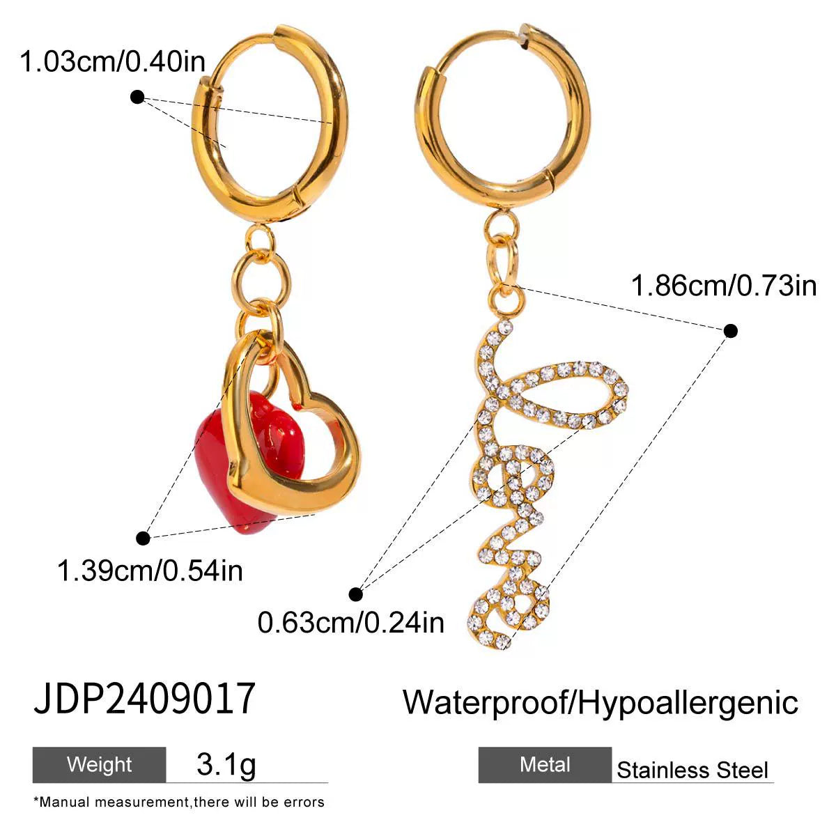 Macee Coastal Charm Earrings - JDP2409017 [J7PLTFWC]