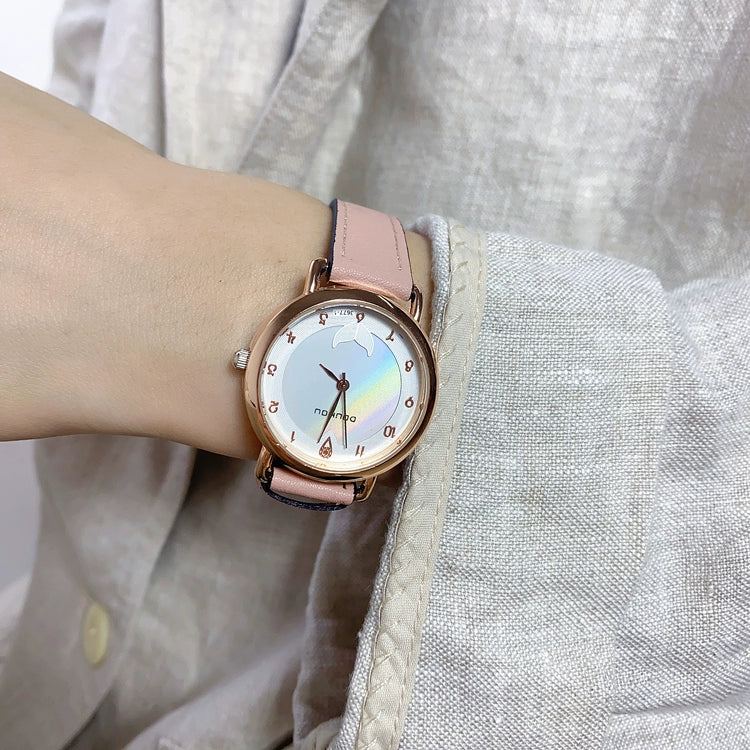 Jacelyn Radiant Mother-of-Pearl Watch - Pink Strap [V6VMZIUX]