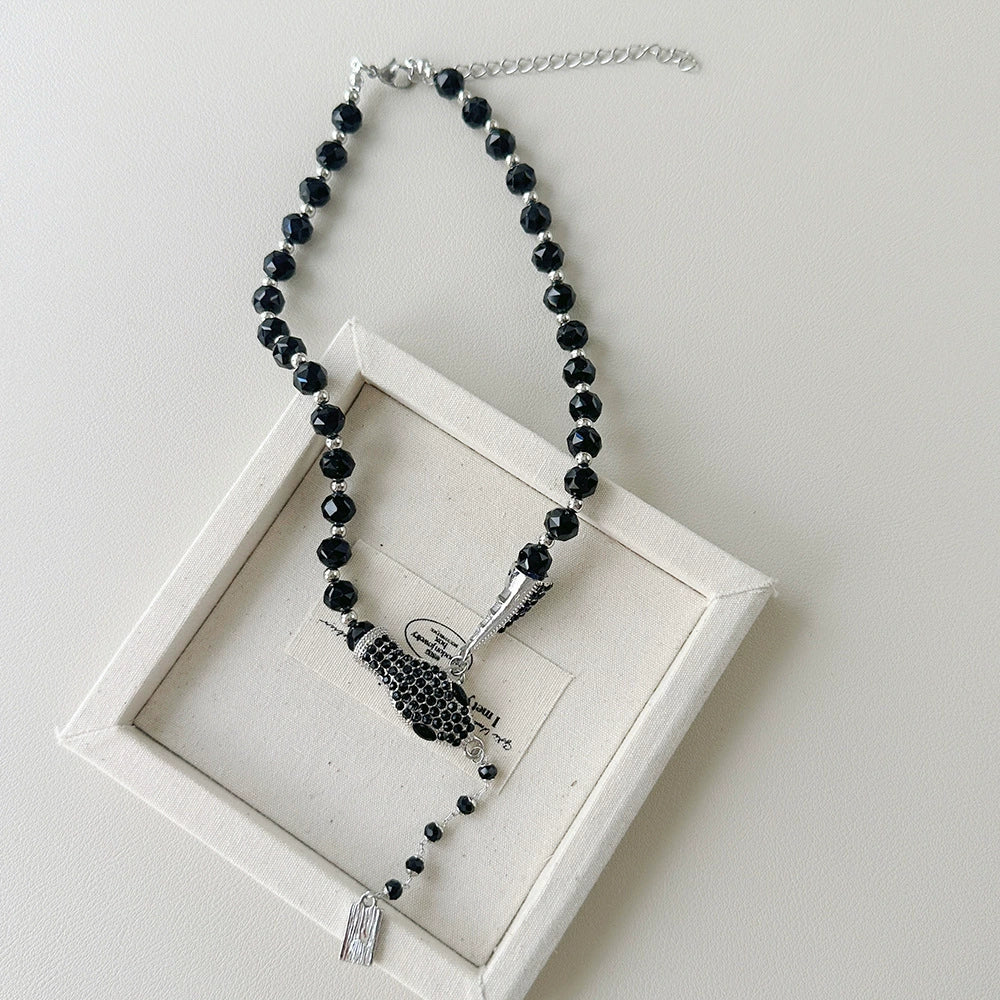 Chantelle Black Serpent Choker - Black Snake Choker [YEWEQ7V5]