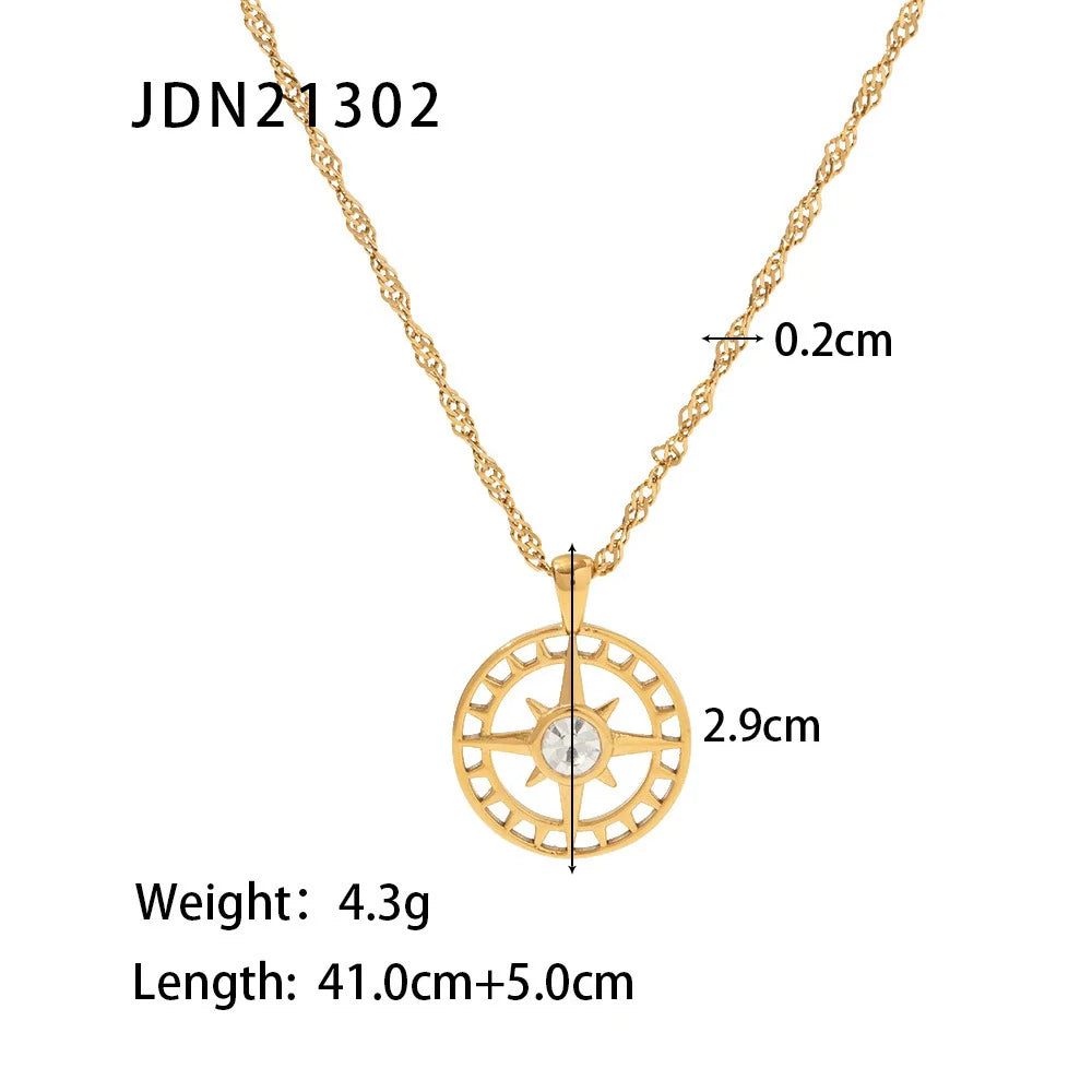 Giavonna Mother-of-Pearl Heart Necklace - undefined