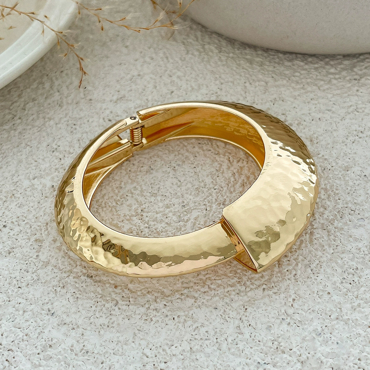 Janylah Liquid Metal Bracelet - Style 03 Gold Bracelet [07BUVGR6]
