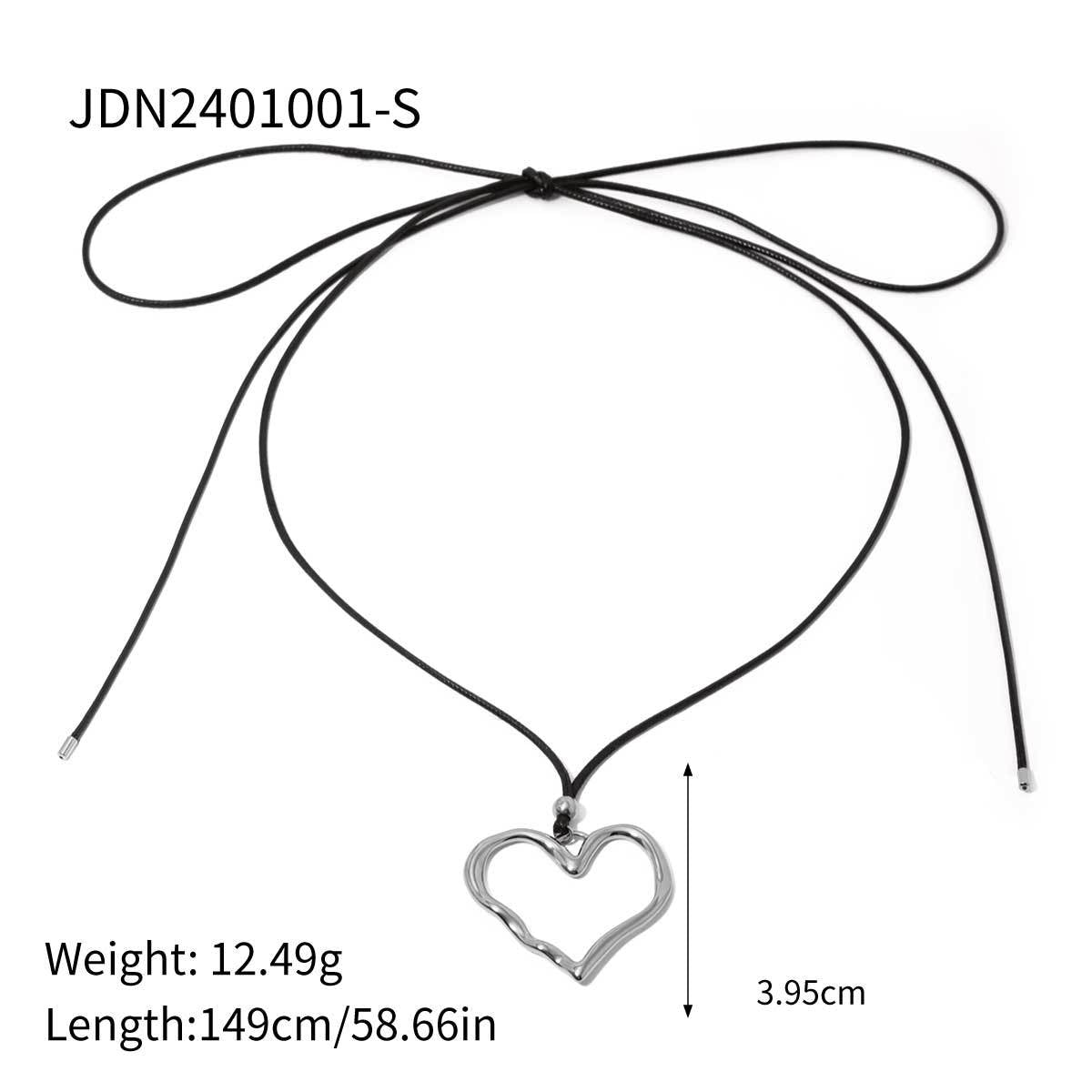 Libby Curved Tube Necklace - JDN2401001-S [1CDGMWX8]