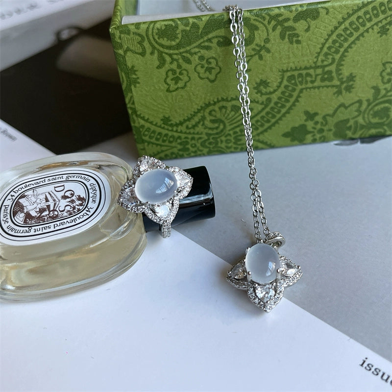 Yoana Baroque Opal Collection - Necklace Style [T0DCXD45]