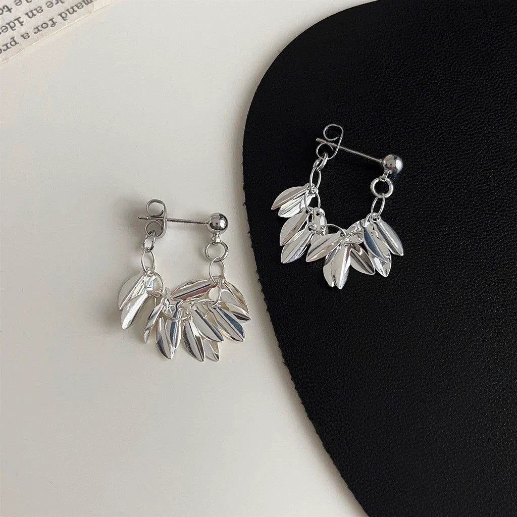 Aryanna Wheat Tassel Earrings - Wheat Ear Earrings