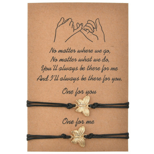 Lelia Dainty Charm Bracelet - Butterfly