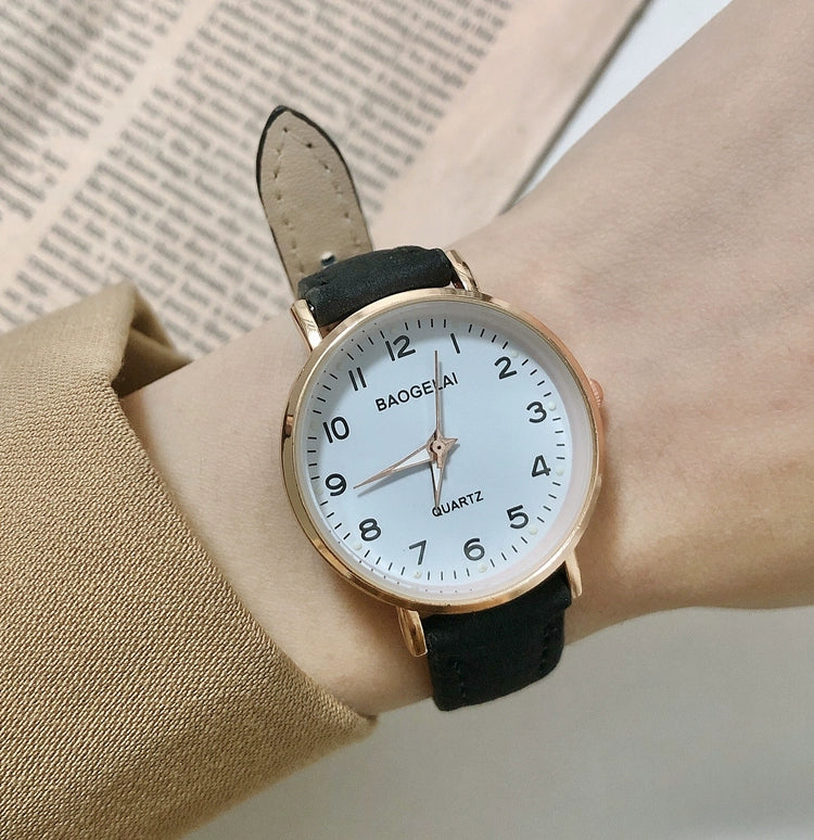 Zuleyka Minimalist Digital Watch - Digital Index Black [XR3AG957]