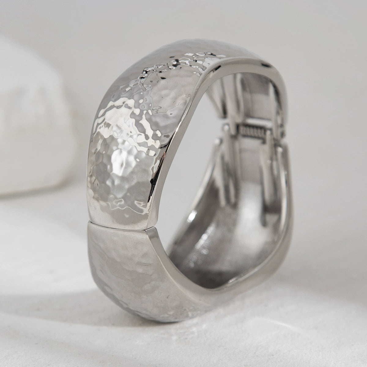 Janylah Liquid Metal Bracelet - Style 01 Silver Bracelet [7V2E5X9B]