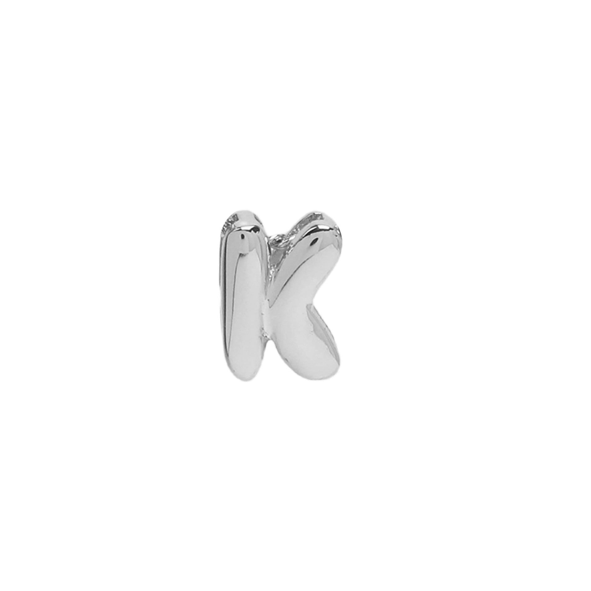 Rina Bubble Initial Charm - Platinum K (Charm) [9UCTBKFC]