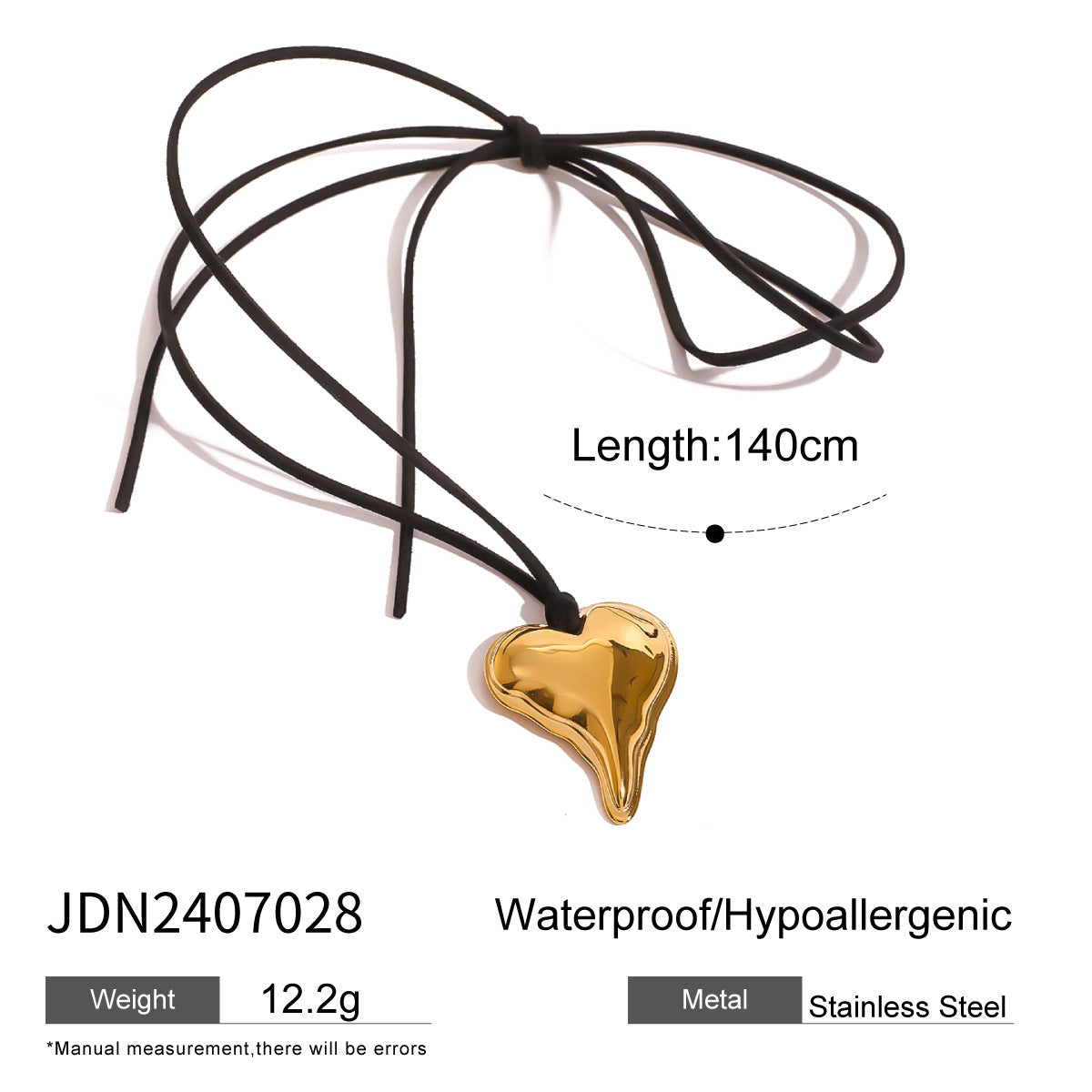 Ayva Asymmetric Pendant Necklace - JDN2407028 [72LC3P25]