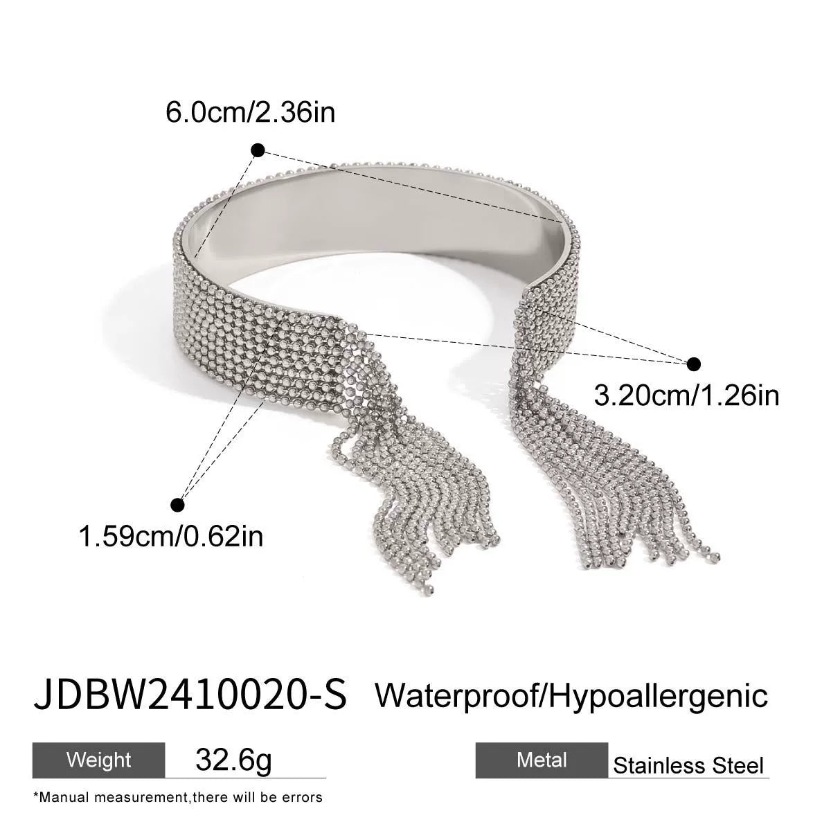 Maddie Tassel Bracelet Ring Set - Bracelet (S) [X01XKQ6P]