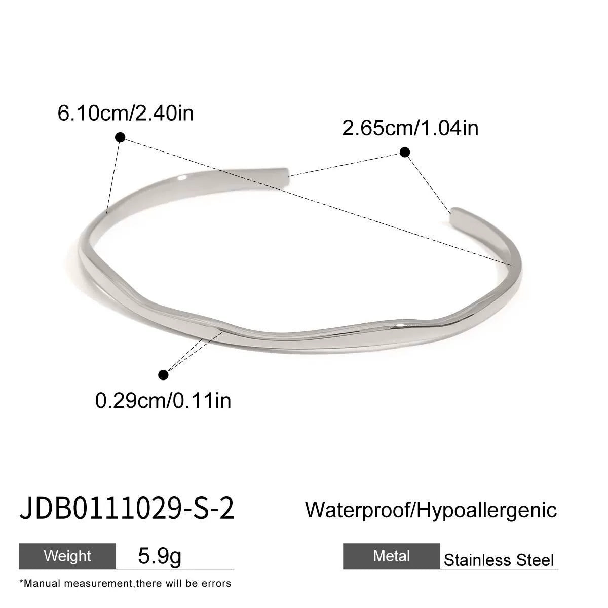 Aarya Sleek Stackable Bracelets - JDB0111029-S-2 [4DZUIQP1]