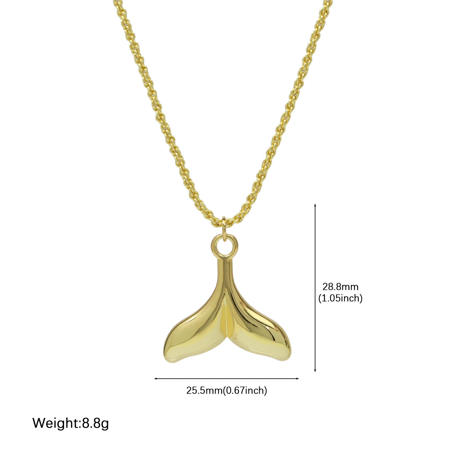 Everleigh Shell Pendant Necklace - Style 2 [QUN4OQFS]
