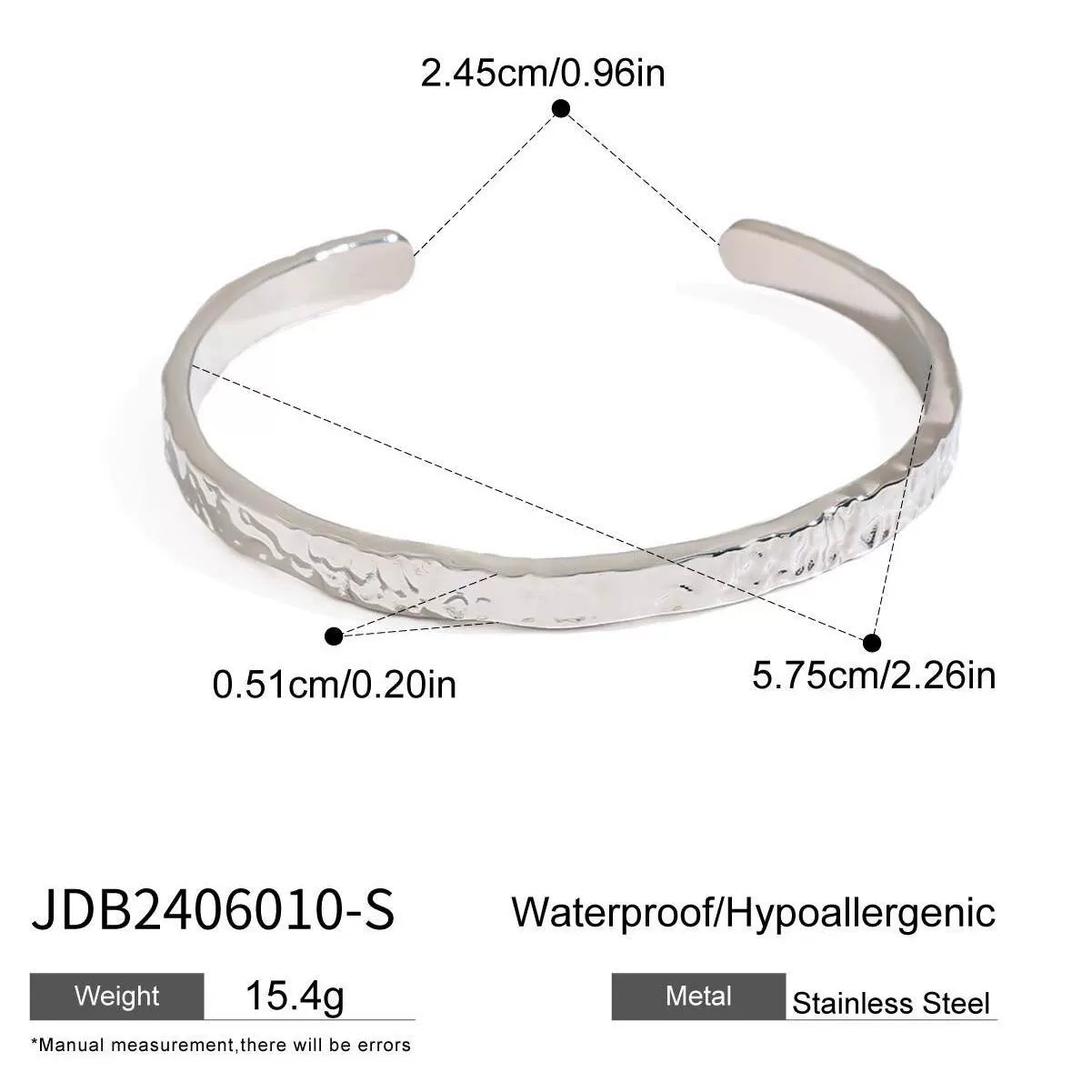 Odessa Stackable Bracelets - JDB2406010-S [QD5PAIWM]
