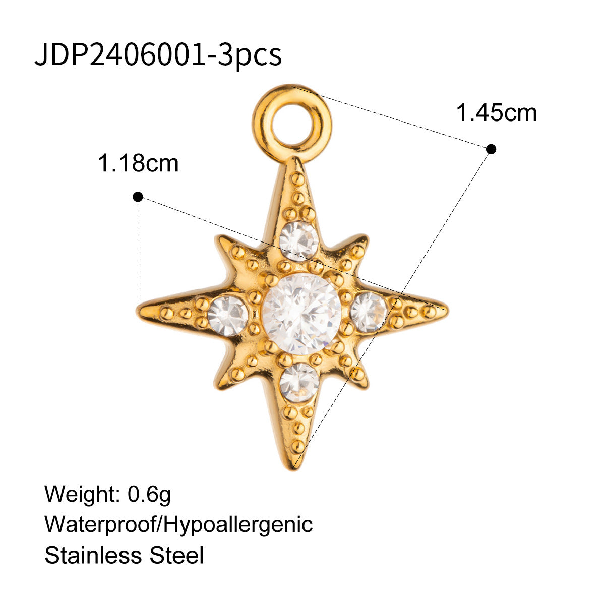 Finlee Pearl Jewelry Components - JDP2406001 (3pcs) [ENXWBTM5]