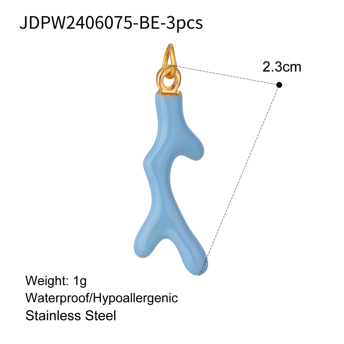 Finlee Pearl Jewelry Components - JDPW2406075-BE (3pcs) [MNR3W39S]
