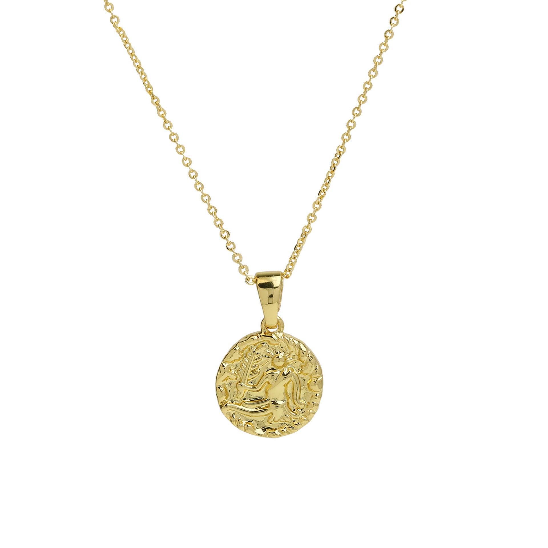 Anayah Zodiac Coin Necklace - Virgo [SR7ZRJQ1]