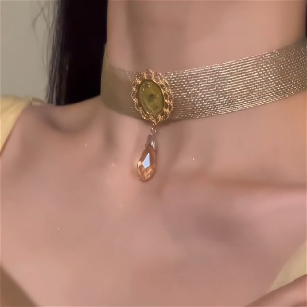 Joslin Exotic Gold Choker - Gold Plated