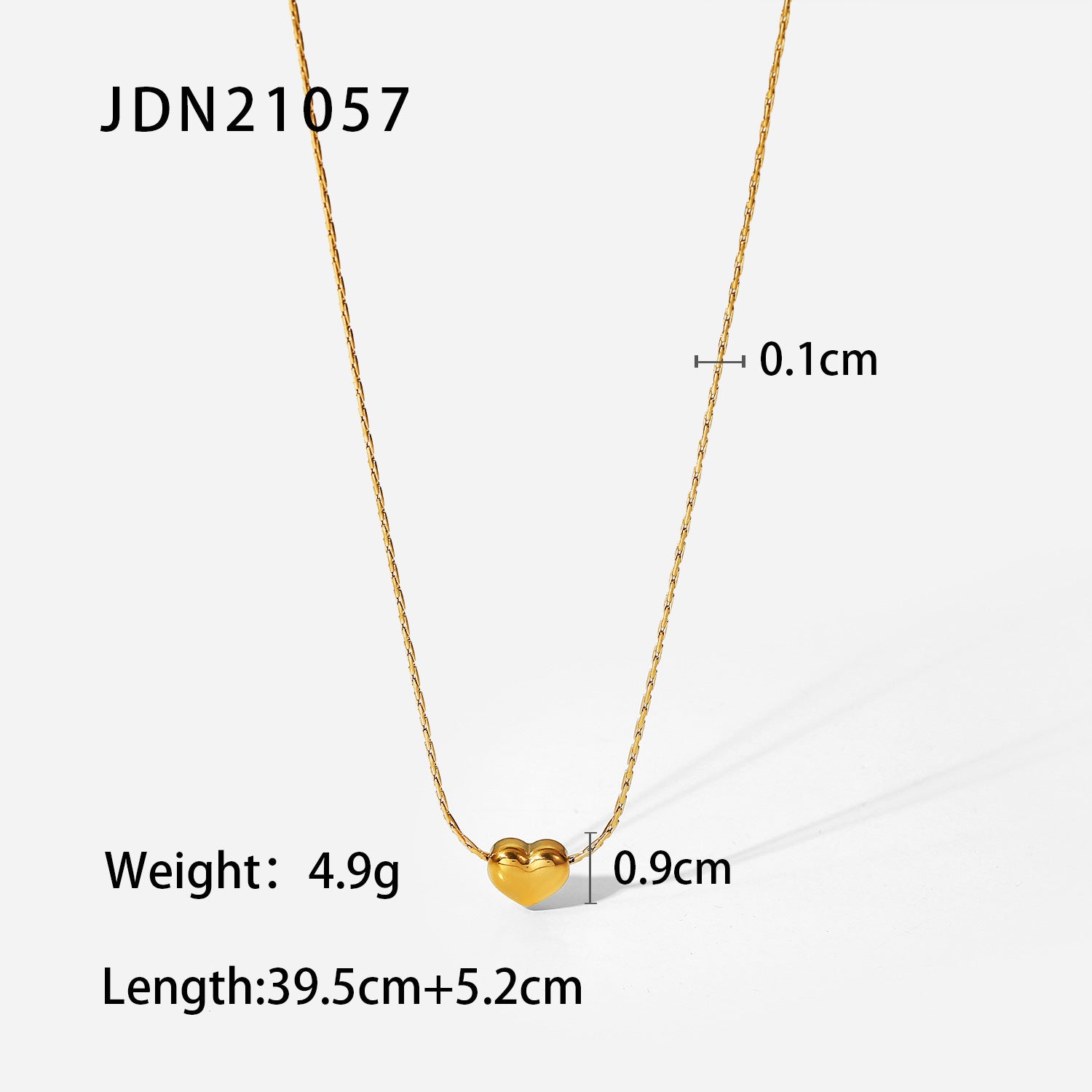 Nami Dainty Pendant Necklace - Style JDN21057 [BF76C15T]