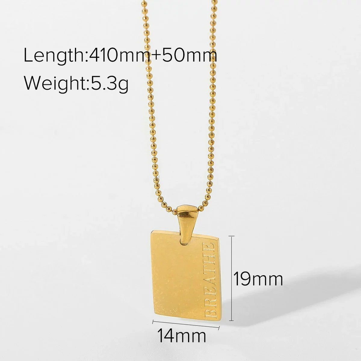 Ricki Layered Message Necklace - JDN20322-2