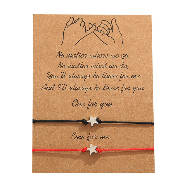 Lelia Dainty Charm Bracelet - Light Grey Star