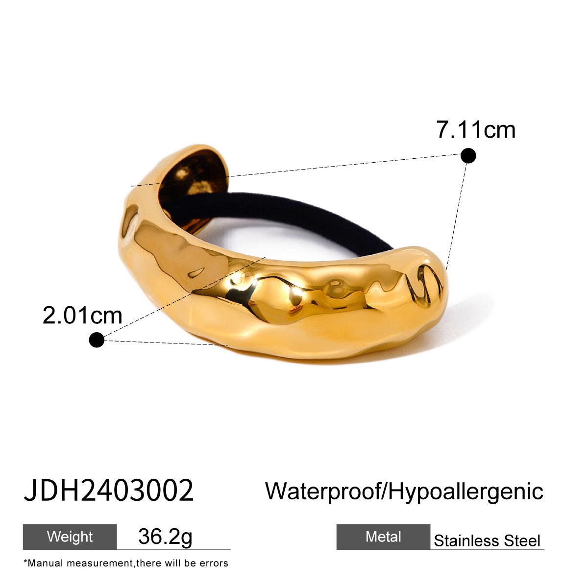 Aasiyah Sleek U-Shape Hair Tie - JDH2403002 [ELIBSTF0]