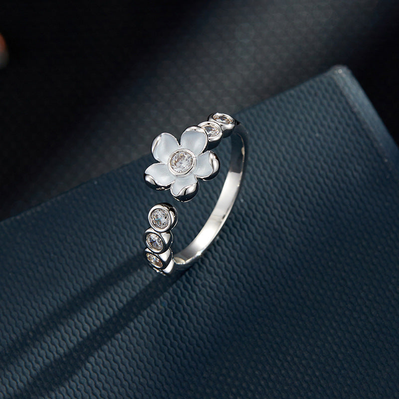 Imelda Metal Bloom Ring - Gold [JPHXR4O2]