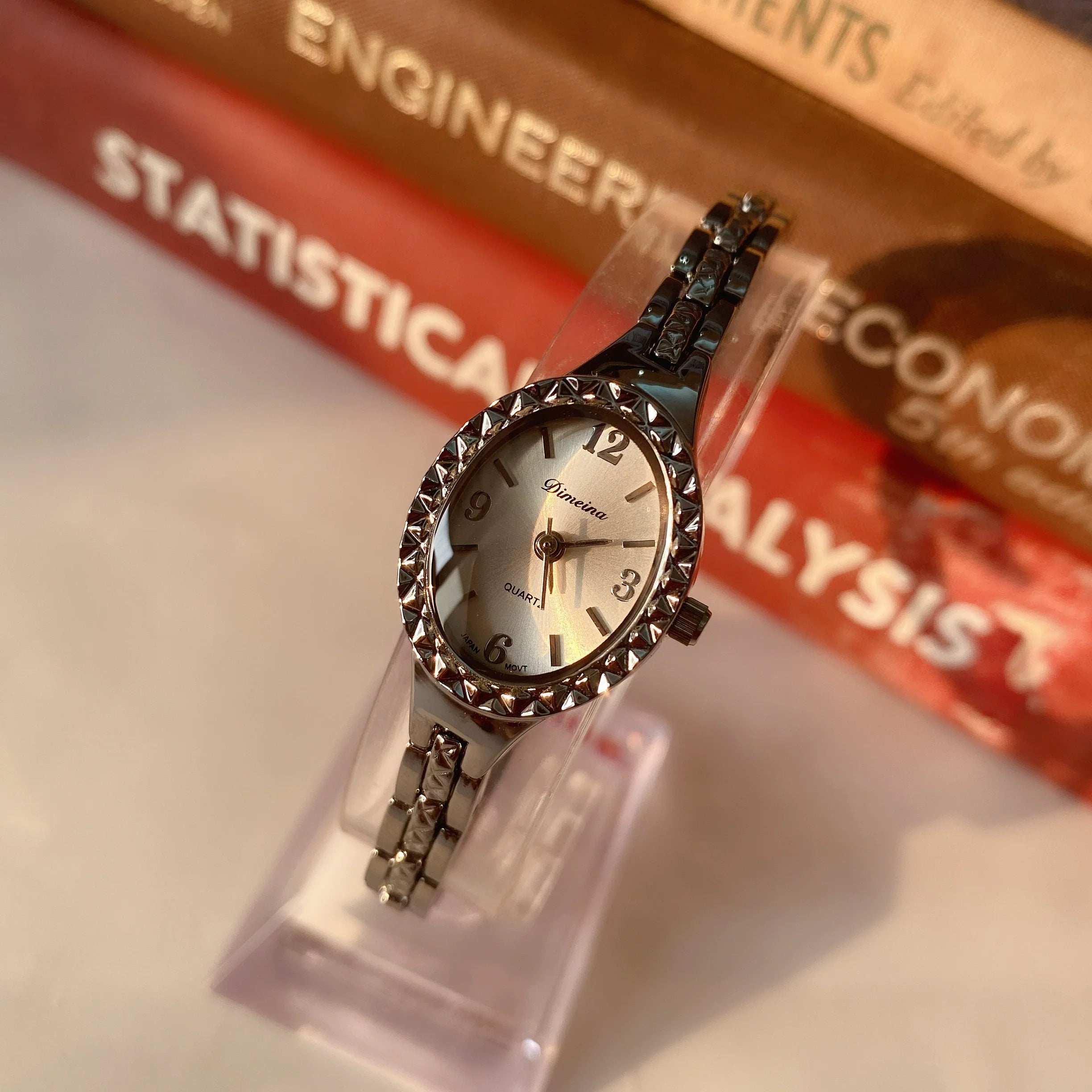 Emmalina Diamond Bracelet Watch - Silver
