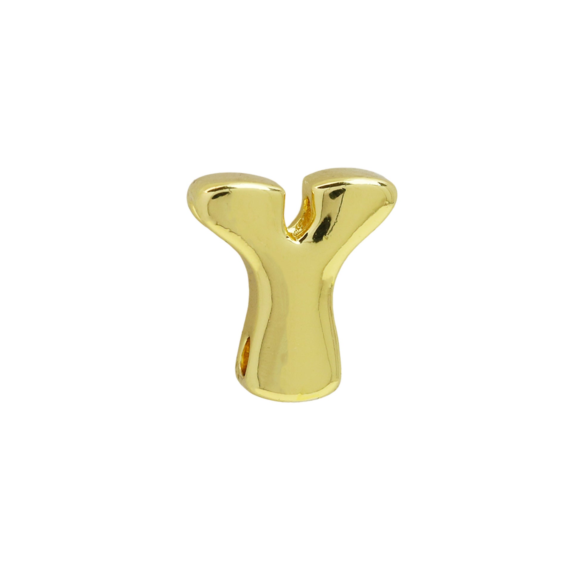 Aviva Brass Letter Pendant - Y (Pendant Only) [GKWH9DHP]