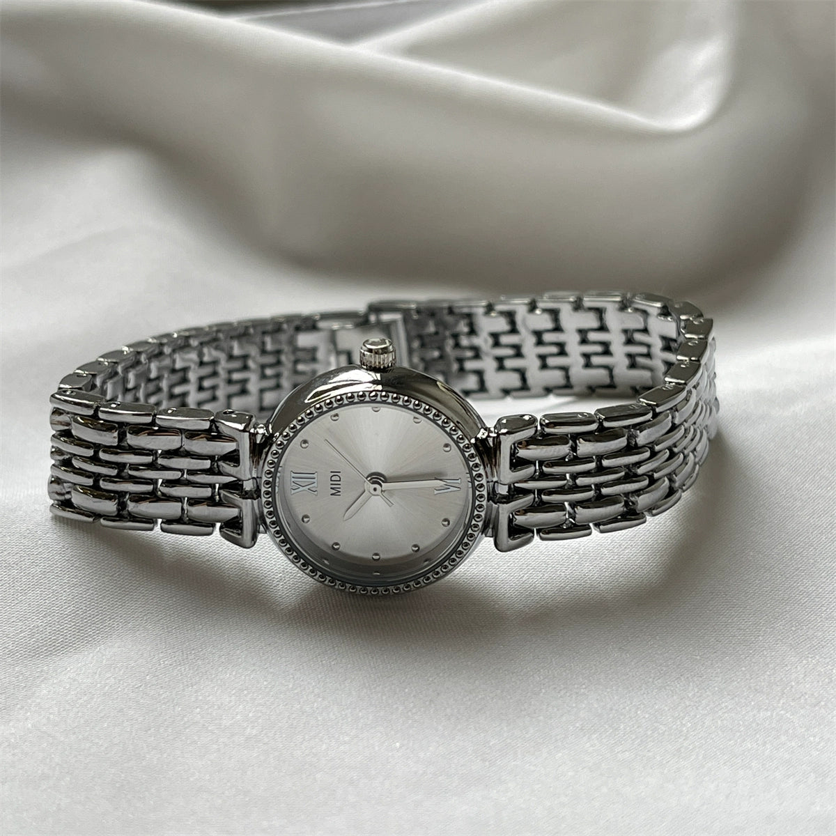 Taleah Delicate Steel Watch - Silver [HFL7SYN6]