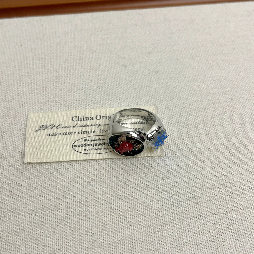 Issabella Molten Metal Ring - Style B Ring [20YHRSL3]