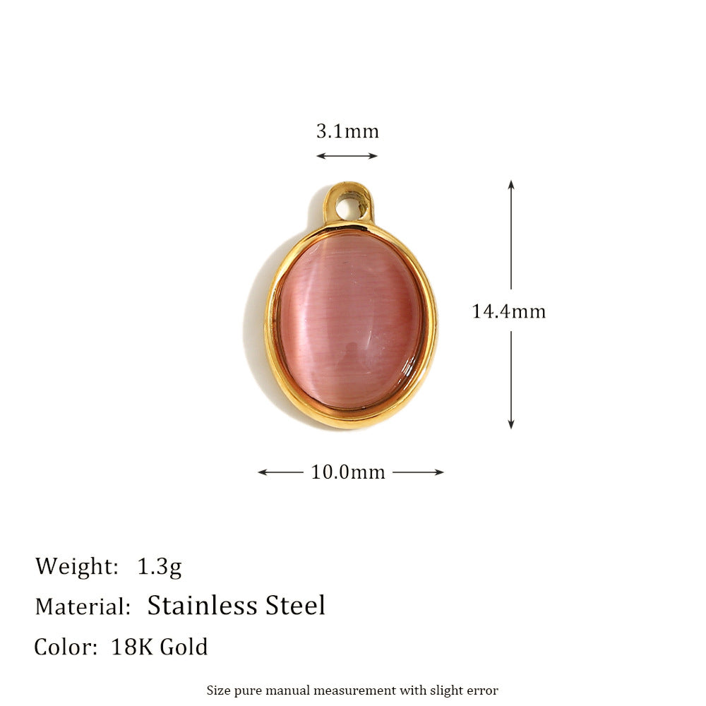 Linley Gold Plated Charms - Ruby Waterdrop Pendant - Gold [QMPWM5UZ]