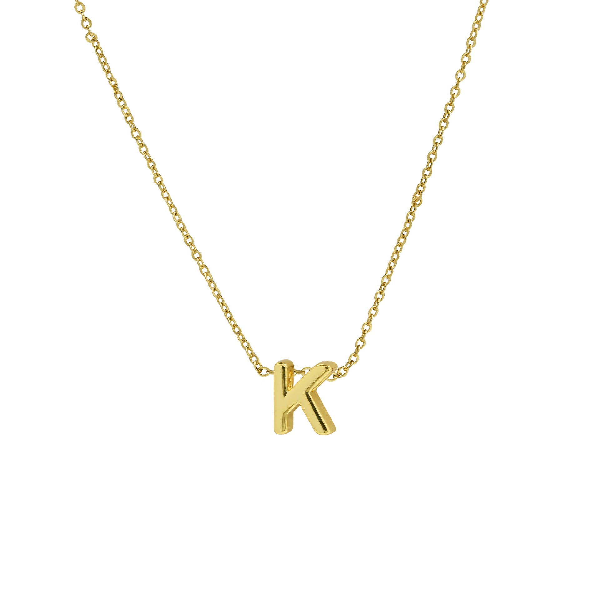 Agnes Initial Pendant Necklace - K [3RTB3U90]
