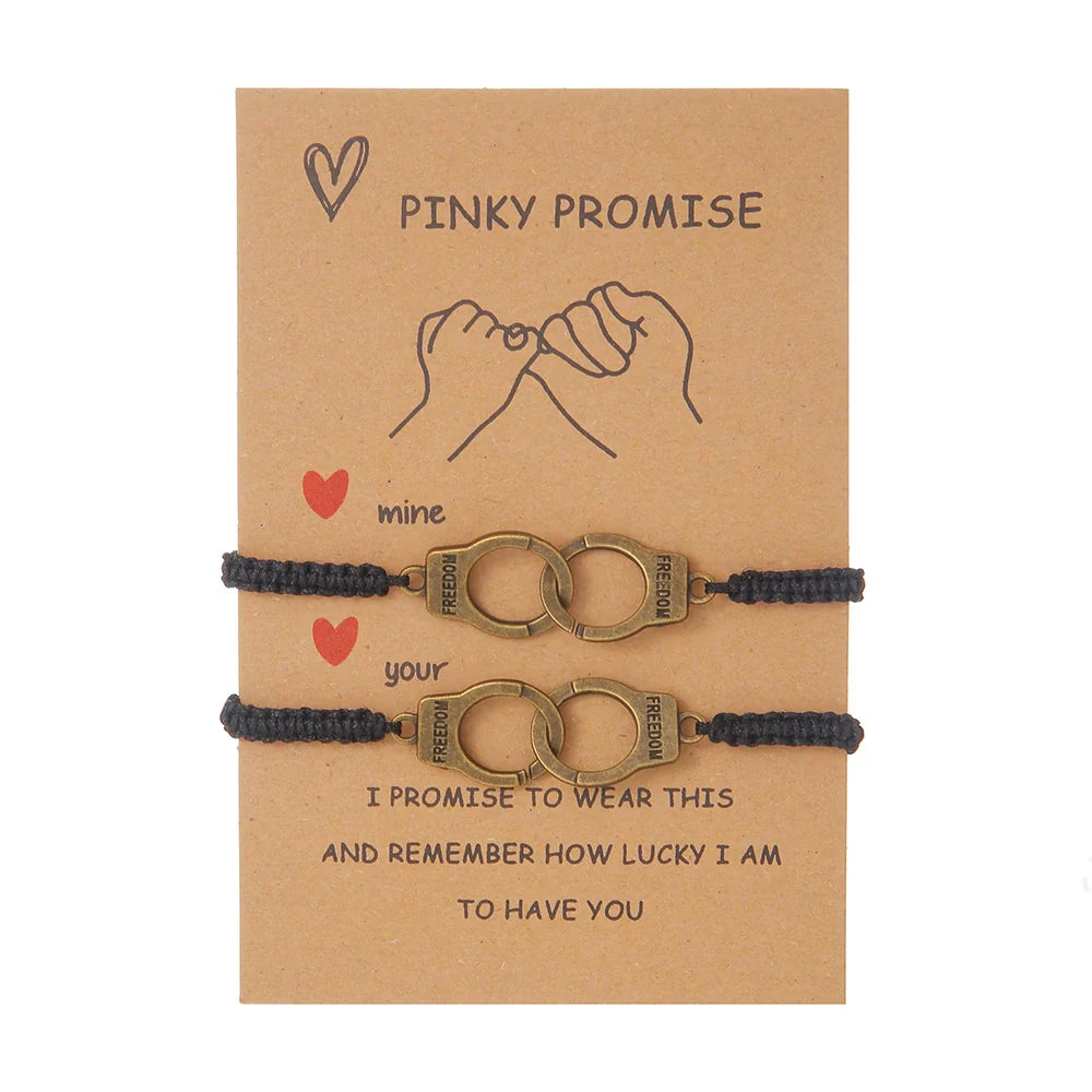 Lelia Dainty Charm Bracelet - Coffee