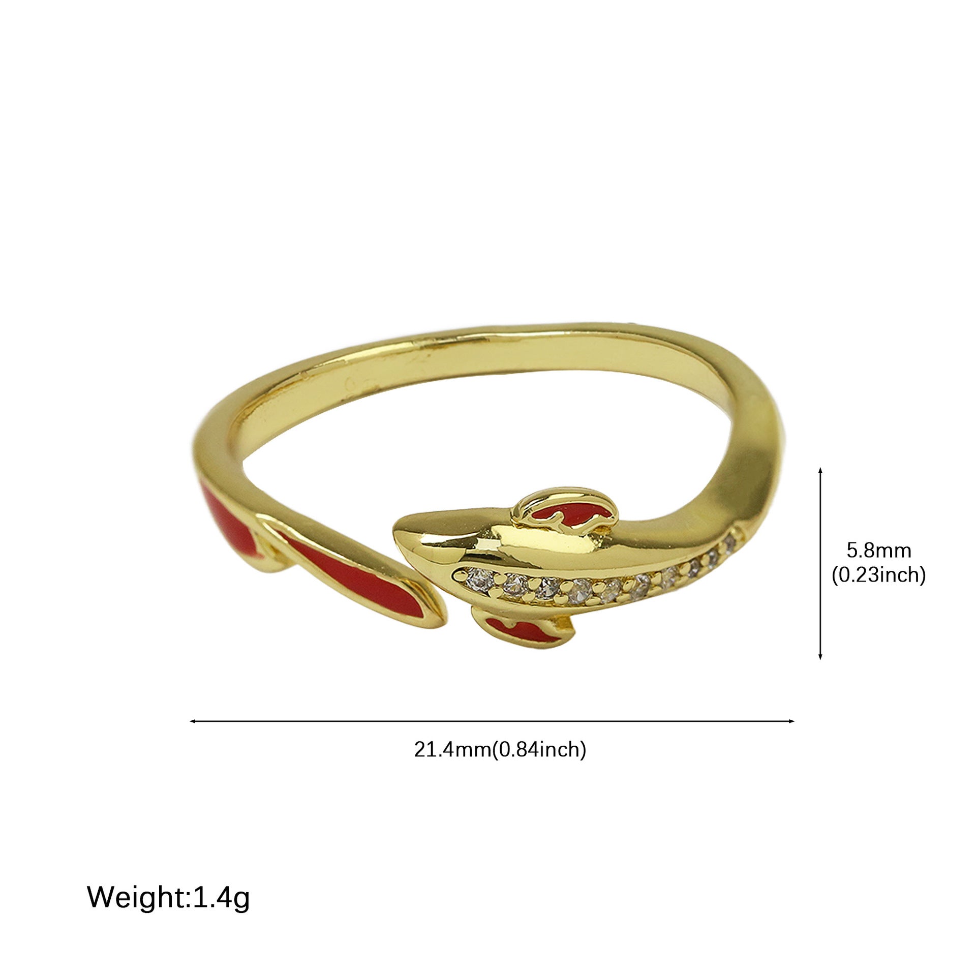 Kylee Adjustable Ocean Ring - Option 7 [QFEBR0XR]