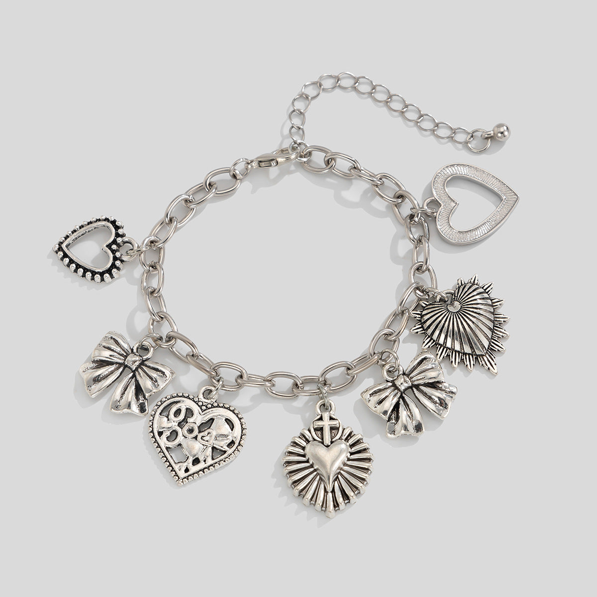 Inaya Celestial Sparkle Bracelet - Antique Silver [O86VXPJB]
