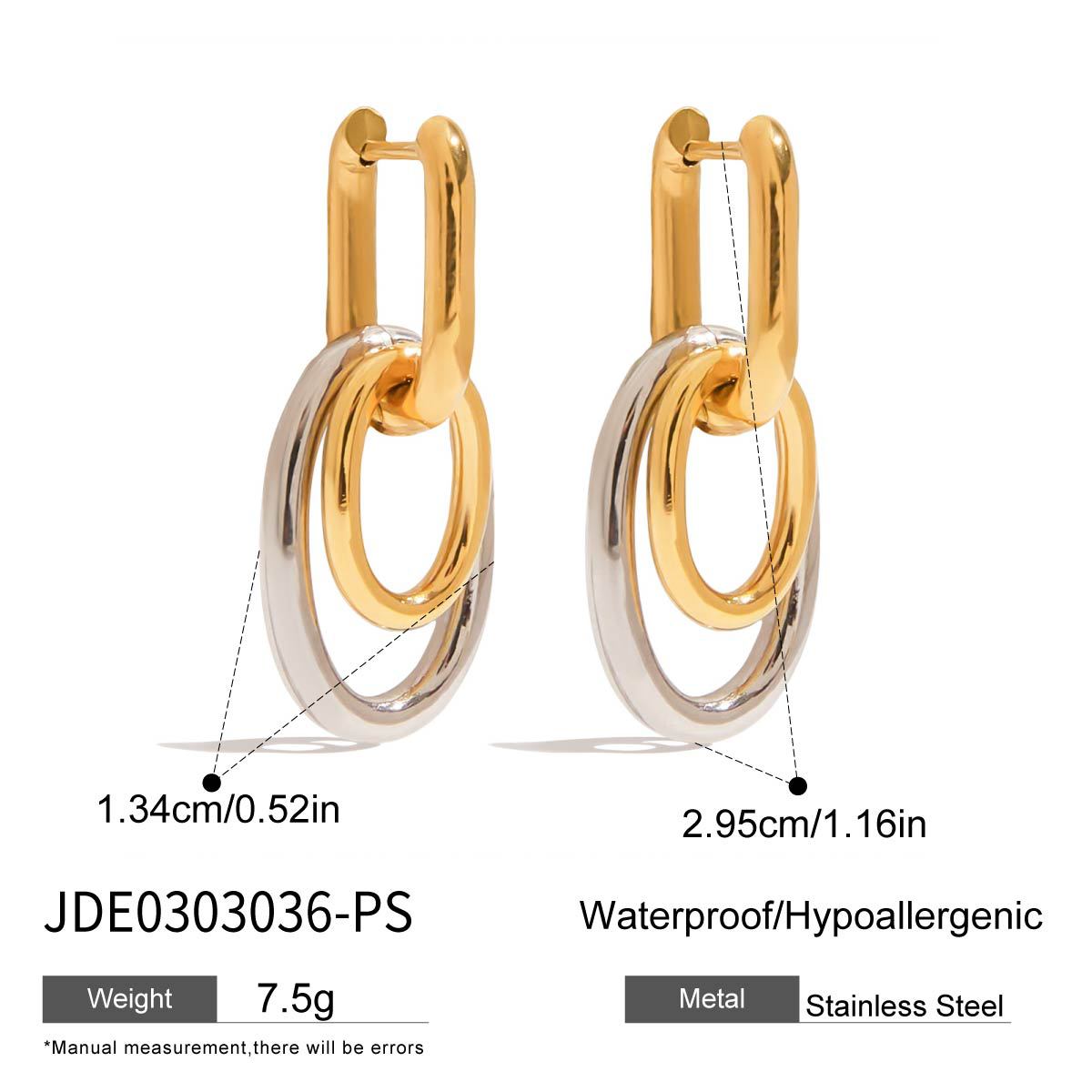 Azari Sculptural Hoop Earrings - Polished Silver Tone [IXQNSY63]