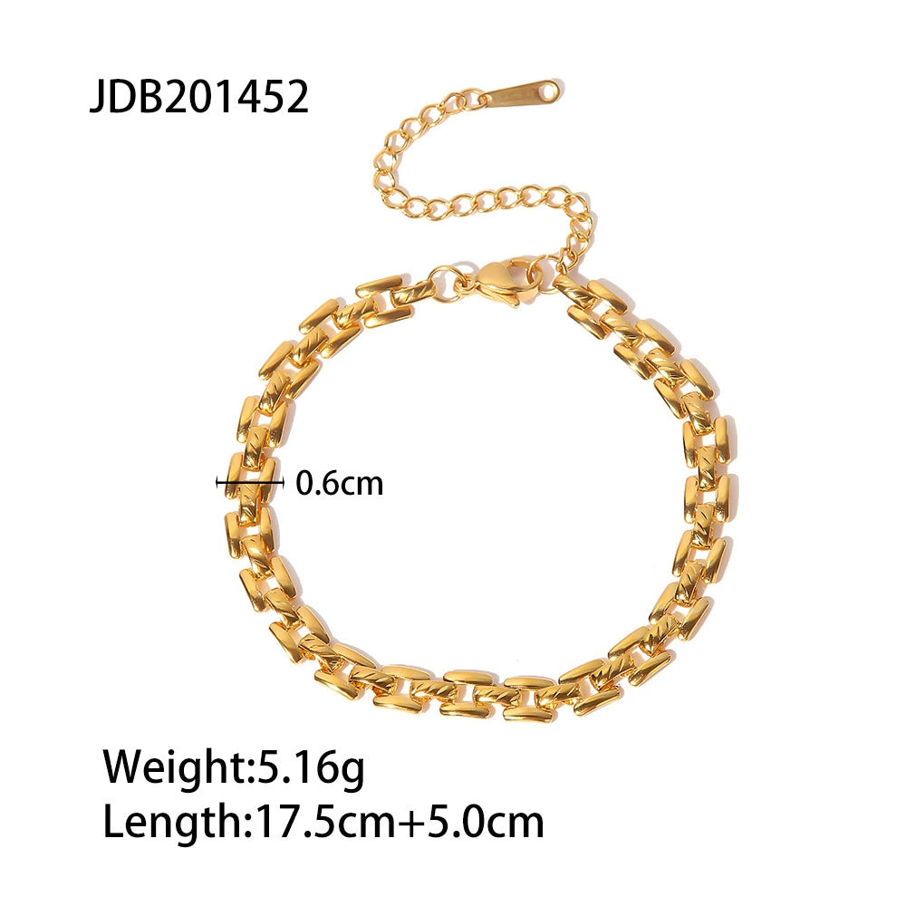 Brynlee Cuban Link Bracelet - JDB201452 Style [0OEE7H1N]