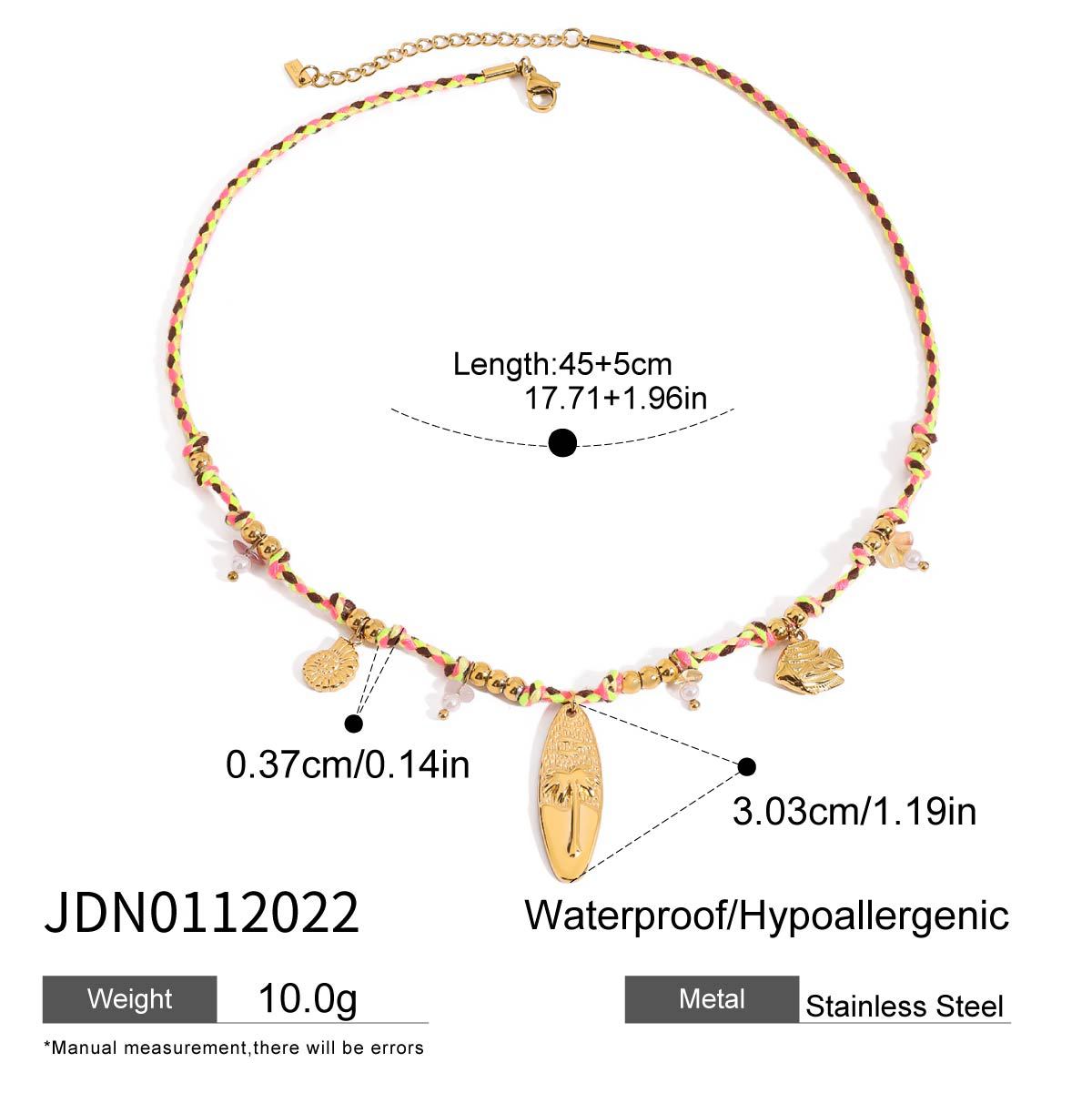 Susannah Layered Wave Necklace - JDN0112022 [OGNZO9HR]