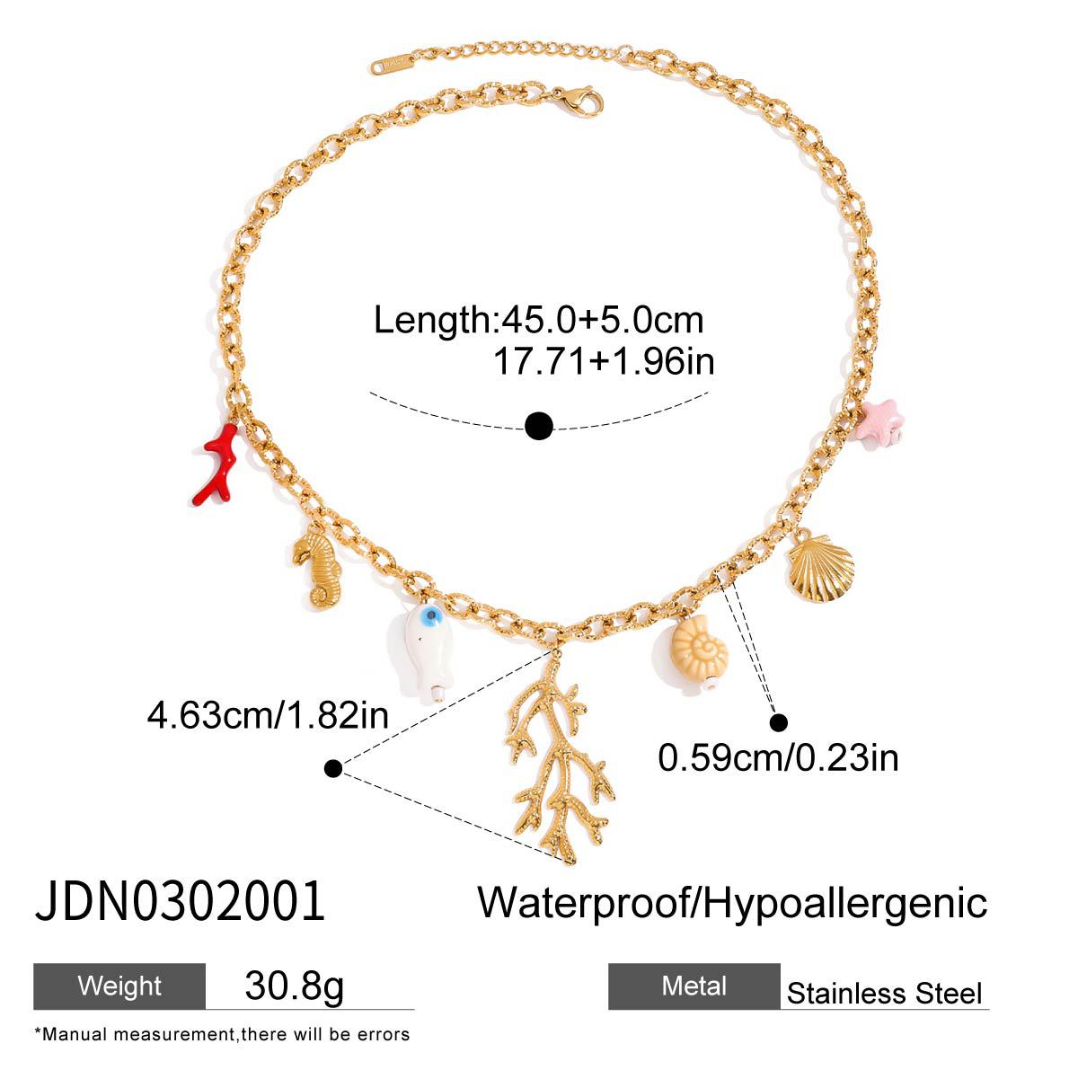 Avalee Dainty Geometric Necklace - JDN0302001 [CF38ZOVB]