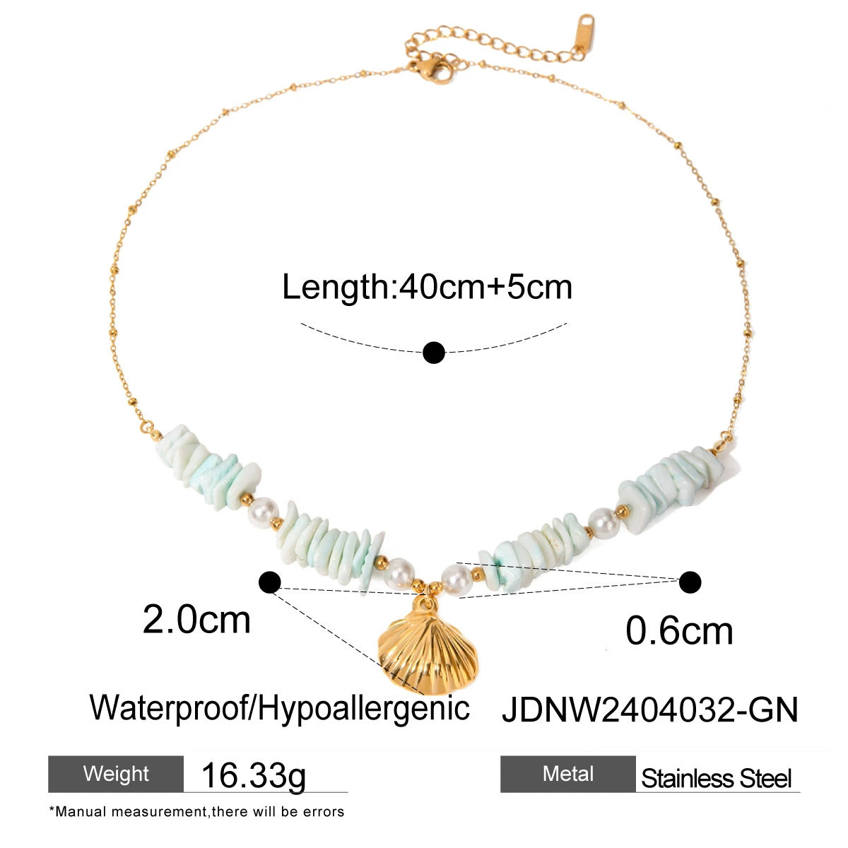 Atalia Ocean Charms Bracelet - JDNW2404032-GN [IQPT5OPN]