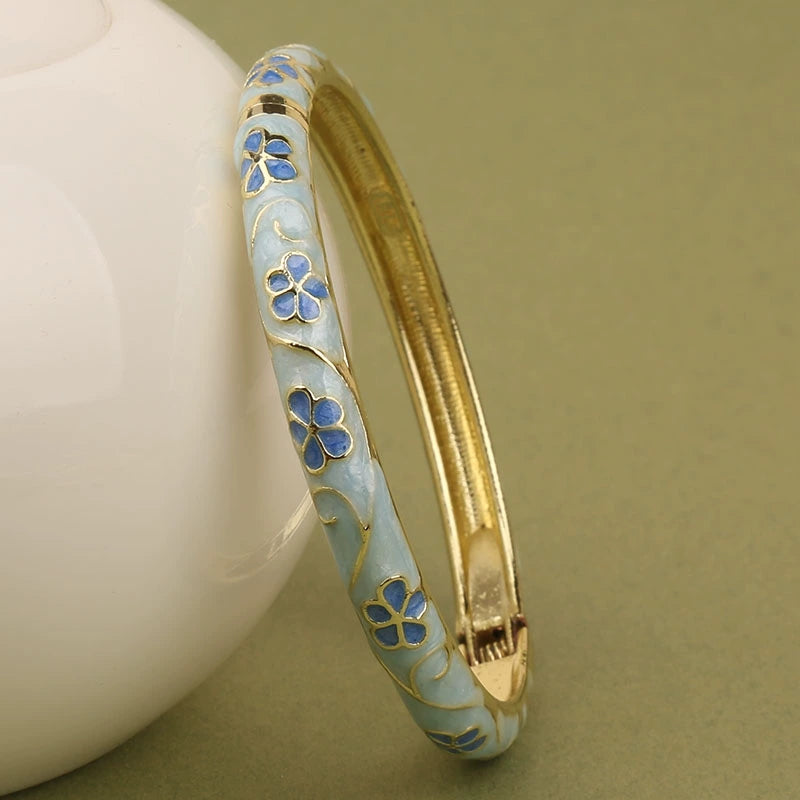 Zanyah Bloom Charm Bracelet - Light Blue [6PGR0NUQ]