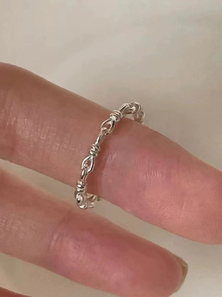 Elliette Stackable Adjustable Rings - Chain Ring (Adjustable)