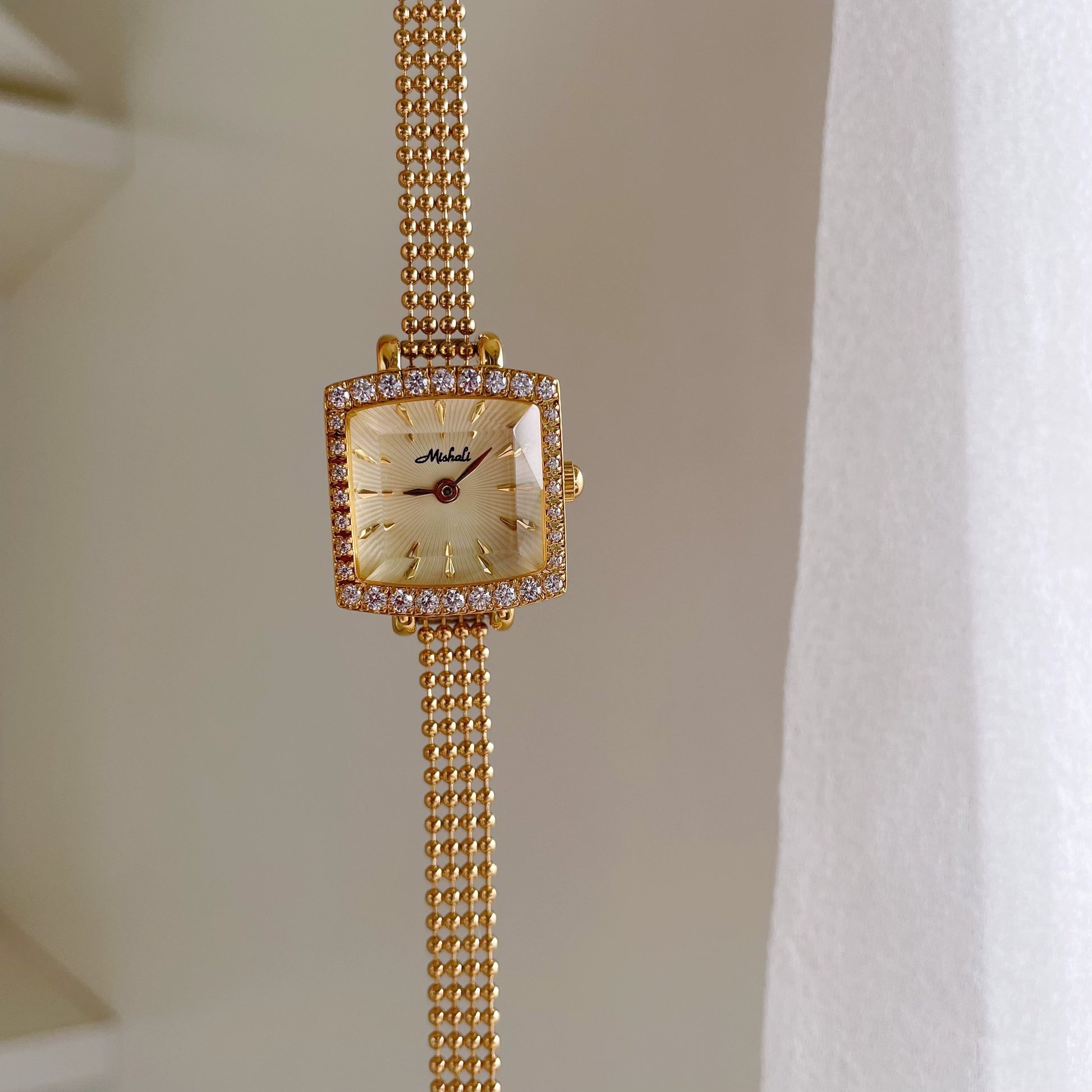 Landry Sugar Cube Bracelet Watch - Gold [7Y6GNQZD]