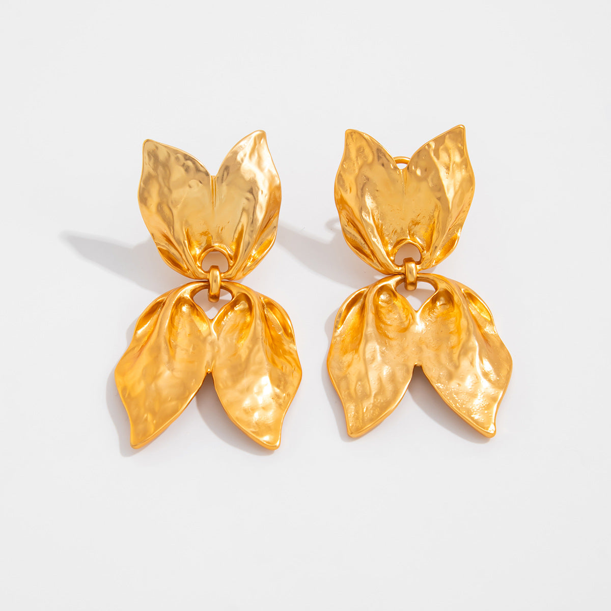 Gloria Geometric Drop Earrings - Style 3677 Gold [7D8GID8X]